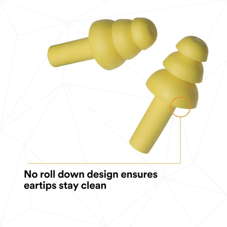 3M 340-4003 E-A-R Earplugs, Uncorded, Poly Bag, Yellow (7000002321) (400 Pack) - 5