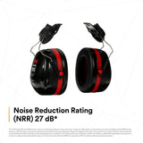 3M H10P3E PELTOR Optime 105 Hard Hat Attached Earmuffs NRR 27 dB (7000002327) (10-Pack) - 7