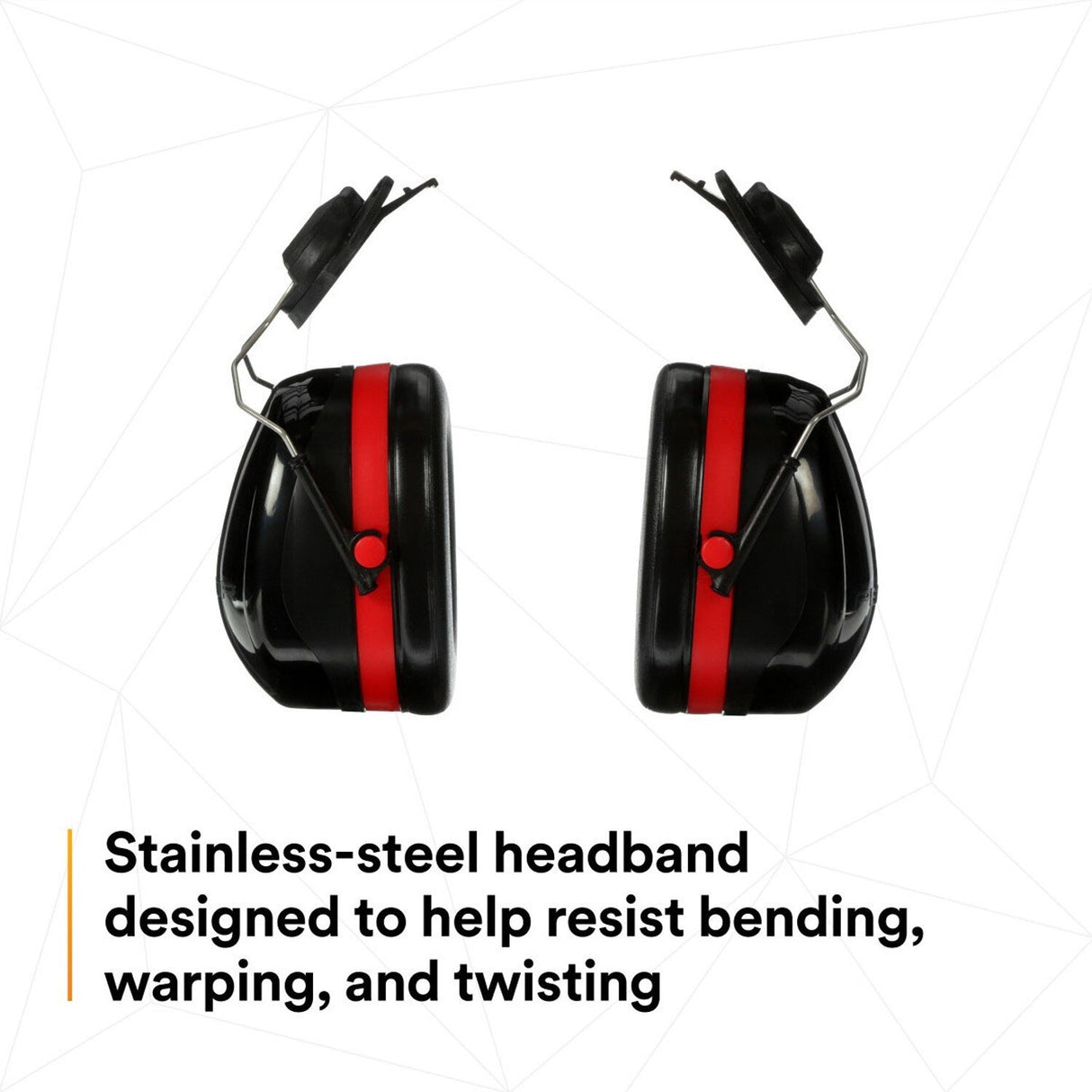 3M H10P3E PELTOR Optime 105 Hard Hat Attached Earmuffs NRR 27 dB (7000002327) (10-Pack) - 8