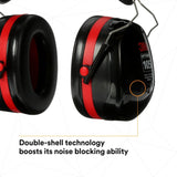 3M H10P3E PELTOR Optime 105 Hard Hat Attached Earmuffs NRR 27 dB (7000002327) (10-Pack) - 9