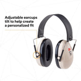 3M 7000002328 Optime 95 Folding Over-the-Head Earmuffs, 21 dB NRR, Adjustable, Beige (1 Each)  - (10Pack) - 8