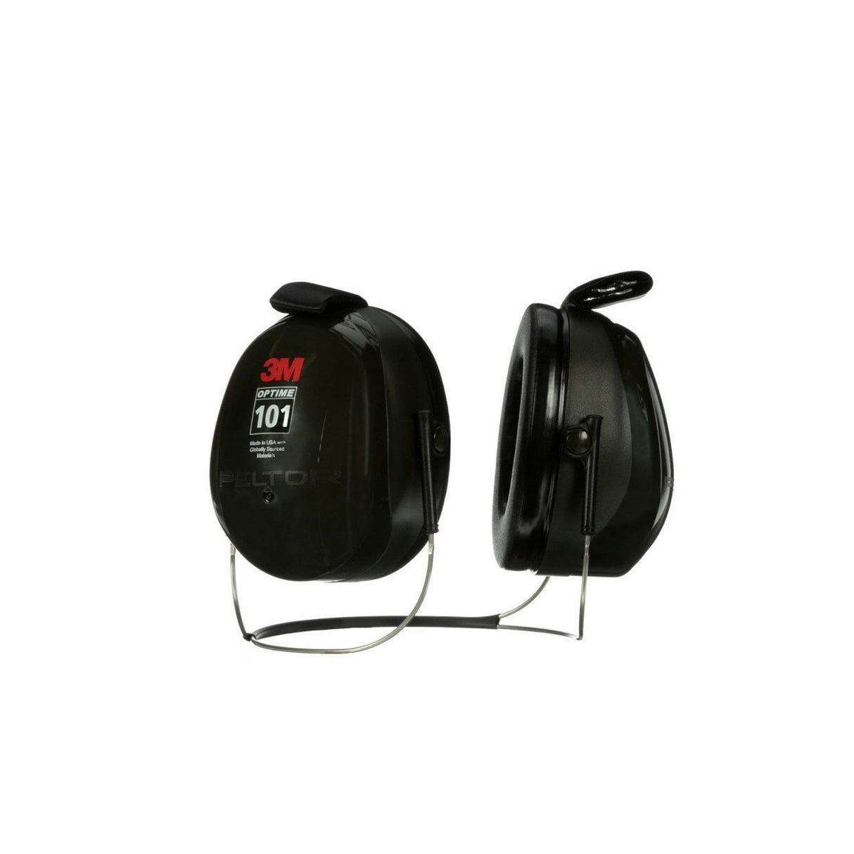 3M 7000002329 PELTOR Optime 101 Behind-the-Head Earmuffs, 26 dB NRR, H7B (10 Pack) - 3
