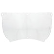 3M 82543-00000 Clear Polycarbonate Faceshield Window, Flat, Transparent, 14.5 in x 7.5 in (WP98) (7000002337)  - (10Pack)