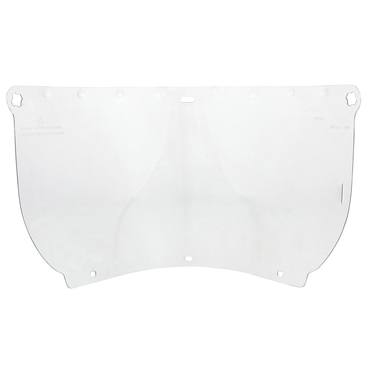 3M 82543-00000 Clear Polycarbonate Faceshield Window, Flat, Transparent, 14.5 in x 7.5 in (WP98) (7000002337)  - (10Pack)