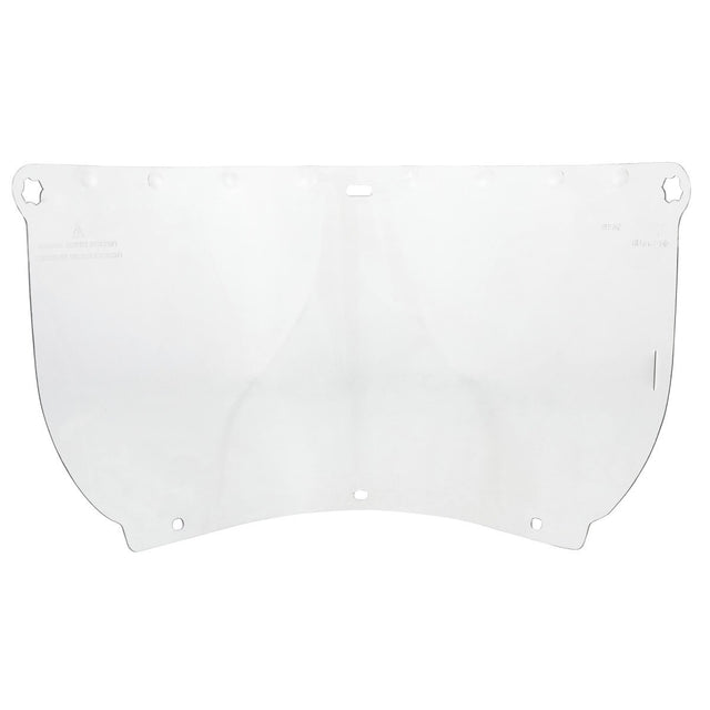 3M 82543-00000 Clear Polycarbonate Faceshield Window, Flat, Transparent, 14.5 in x 7.5 in (WP98) (7000002337)  - (10Pack)