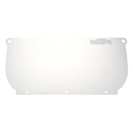 3M 82543-00000 Clear Polycarbonate Faceshield Window, Flat, Transparent, 14.5 in x 7.5 in (WP98) (7000002337)  - (10Pack) - 5