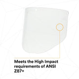3M 82701-00000 82701 Clear Polycarbonate Faceshield WP96, Molded, Transparent, 14-1/2 in x 9 in (7000002339)  - (10Pack) - 5