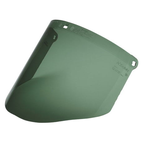 3M 82702-00000 Polycarbonate Faceshield Window, Molded, Dark Green, 14.5 in x 9 in (WP96C) (7000002340)  - (10Pack)