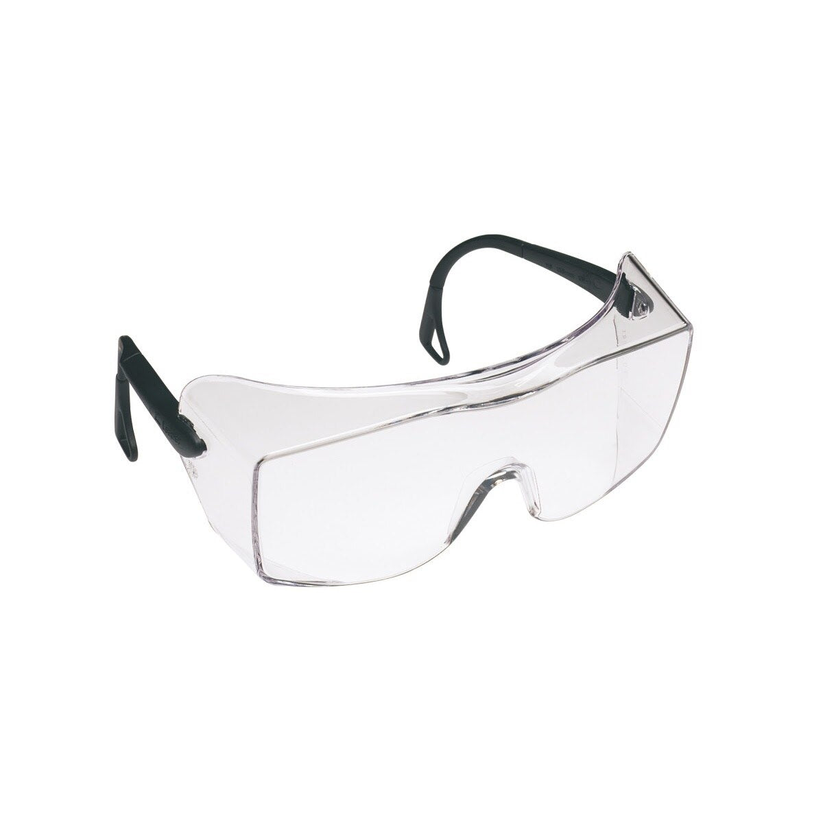 3M 62226 OX Protective Eyewear 2000, 12166-00000-20 Clear Anti-Fog Lens, Black Secure Grip Temple (7000002373)  - (20Pack)