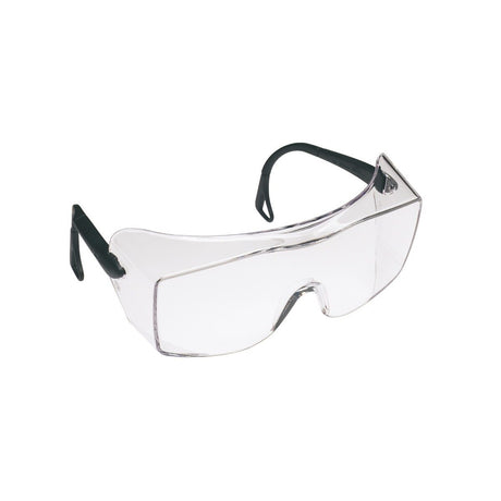 3M 62226 OX Protective Eyewear 2000, 12166-00000-20 Clear Anti-Fog Lens, Black Secure Grip Temple (7000002373)  - (20Pack)