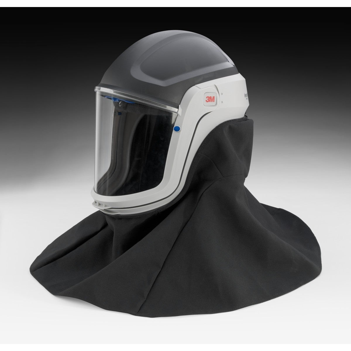 3M M-407 Versaflo Respiratory Helmet Assembly with Premium Visor and Flame Resistant Shroud (7000002395)