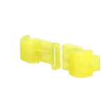 3M 953K-BULK Female QuickSlide Disconnect, T-Tap Nylon Insulated Self-Stripping, 12 AWG, Yellow (7000005802) (1000 Pack) - 4