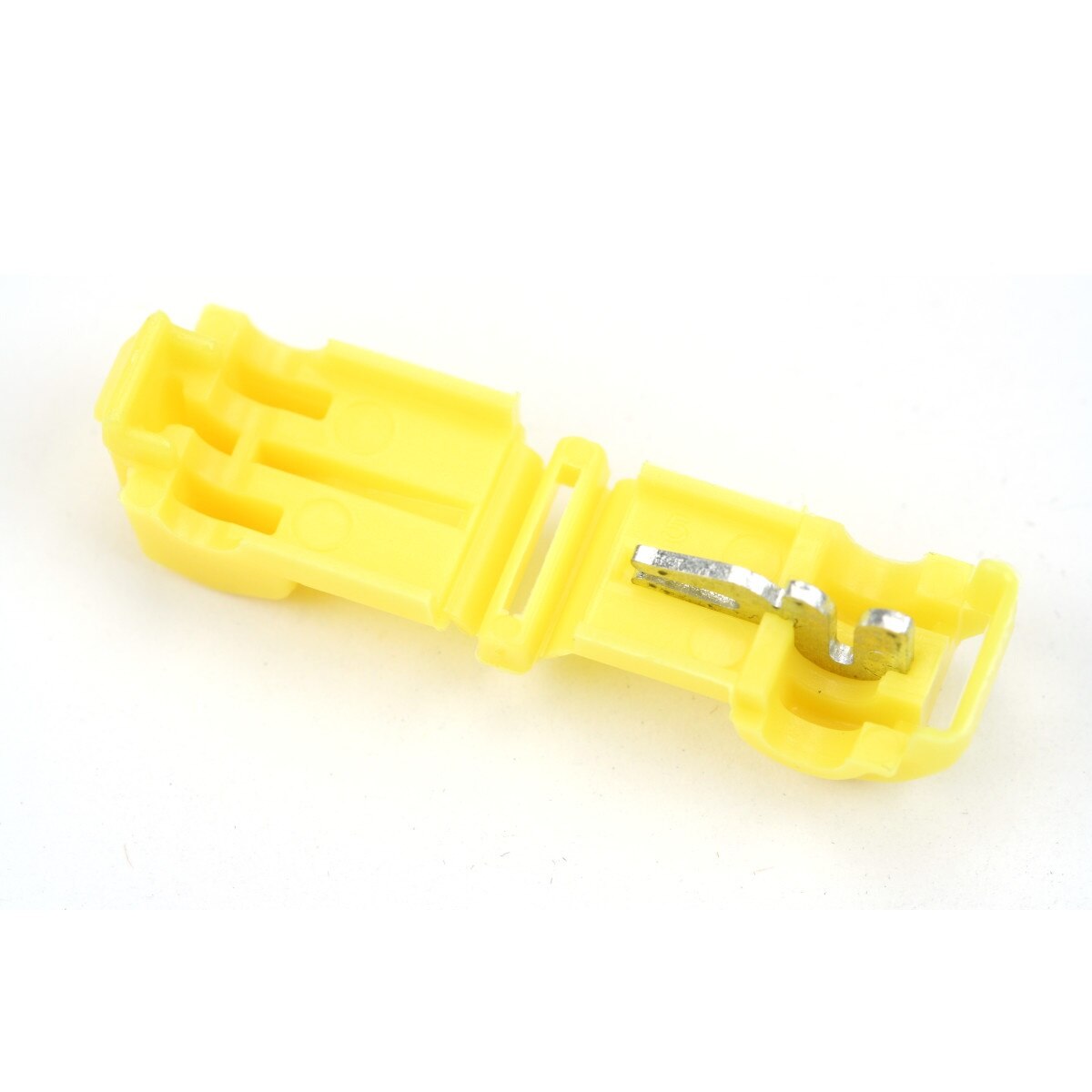 3M 953K-BULK Female QuickSlide Disconnect, T-Tap Nylon Insulated Self-Stripping, 12 AWG, Yellow (7000005802) (1000 Pack) - 6