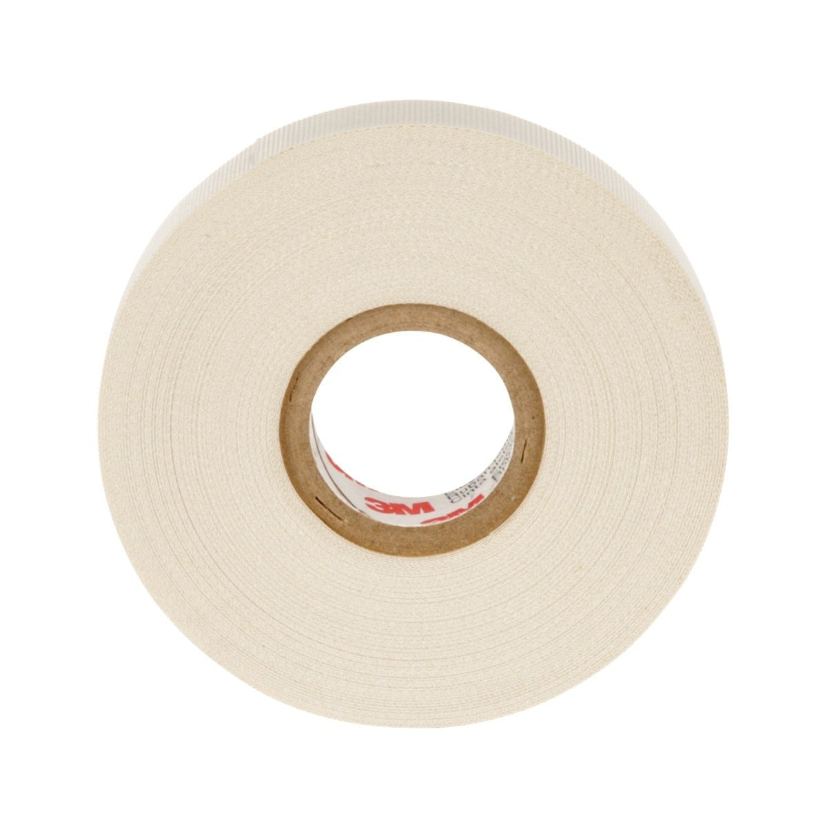 3M 27-1/2"X66' Scotch Glass Cloth Electrical Tape, 1/2 in x 66 ft, 7 mil, White, Rubber Adhesive, High Temperature (7000005814) - 6