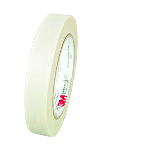 3M 69 Scotch Glass Cloth Electrical Tape, White, 3/4 in x 66 ft, Silicone Adhesive, 7 mil, High Temperature, Flame Retardant (69-3/4"X66') (7000005818) (10 Pack)