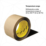 3M Scotch Electrical Moisture Sealant Roll, Black, 2-1/2 in x 10 ft (06147-2.5X10FT) (7000005872)  - (10Pack) - 2