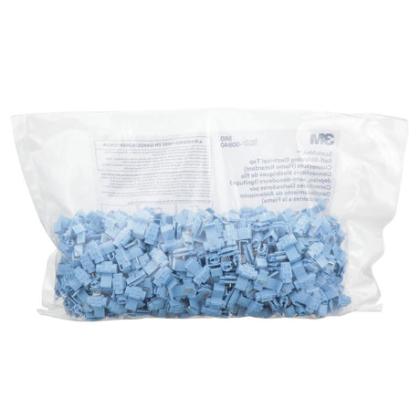 3M 560-BULK Scotchlok Electrical IDC, Light Blue, 18?16 AWG (solid/stranded), 14 AWG (stranded) (7000005878) (5000 Pack) - 5
