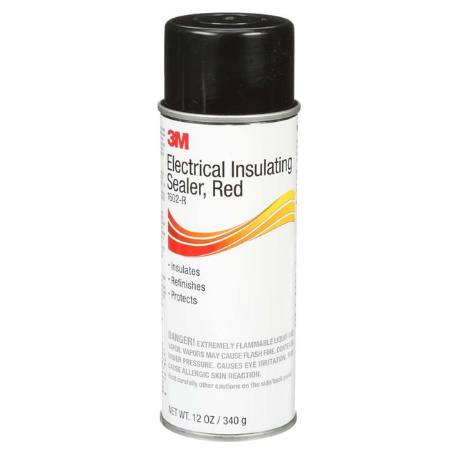 3M 1602-R Electrical Insulating Sealer, 12-oz Can, Red (7000006033)  - (12Pack)