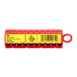 3M STD-0-9 Wire Marker Tape Dispenser with Tape, Pre-printed Numbers 0-9, Red, Acrylic Adhesive (7000006035)  - (25Pack)