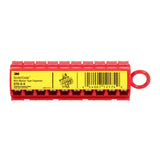 3M STD-0-9 Wire Marker Tape Dispenser with Tape, Pre-printed Numbers 0-9, Red, Acrylic Adhesive (7000006035)  - (25Pack)