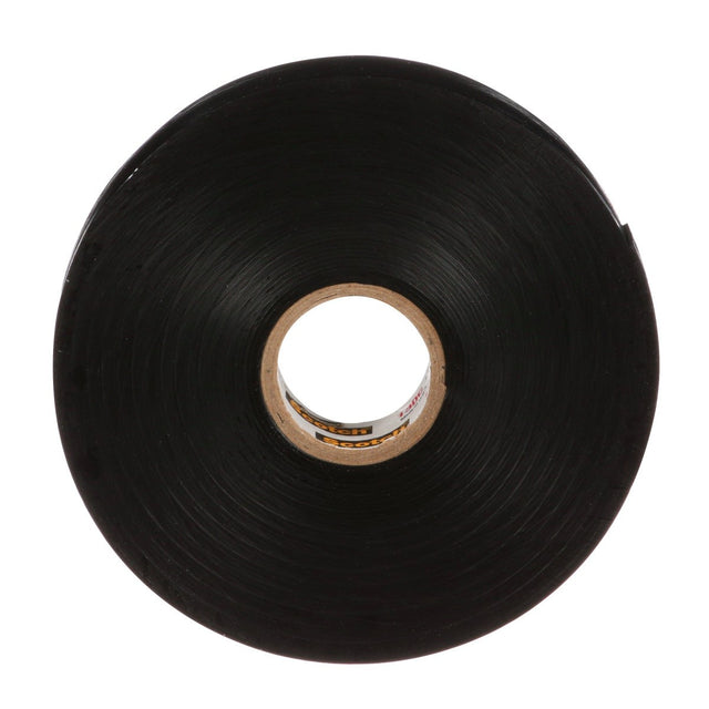 3M 130C Scotch Linerless Rubber Splicing Tape, 3/4 in x 30 ft, Black (130C-3/4X30FT) (7000006085) (24 Pack)