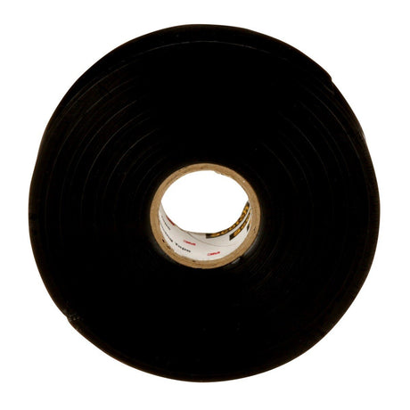 3M Scotch Linerless Rubber Splicing Tape 130C, Black, 1 in x 30 ft, 30 mil, Self Fusing, UV Resistant (130C-1X30FT) (7000006090)  - (24Pack) - 9