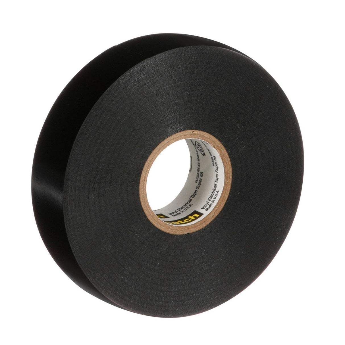 3M Super 88 88-3/4X66FT Scotch Vinyl Electrical Tape Black 3/4 in x 66 ft Premium Grade Heavy Duty (7000006092) - 4