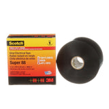 3M 88-2X36YD Scotch Vinyl Electrical Tape, Black, 2 in x 36 yd, Premium Grade, Rubber Resin Adhesive, PVC Backing (7000006093) - 7
