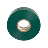3M 35-3/4X66FT-GN Scotch Vinyl Color Coding Electrical Tape 35, Green, 3/4 in x 66 ft, 7 mil, Flame Retardant (7000006098) (10 Pack) - 2