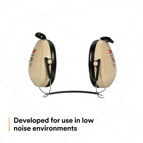 3M 7000009666 PELTOR Optime 95 Behind-the-Head Earmuffs, 21 dB NRR, Adjustable Earcups, Beige  - (10Pack) - 5