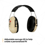 3M Peltor 7000009667 Optime 95 Over-the-Head Earmuff Hearing Protection NRR 21 dB (1 Count)  - (10Pack) - 6