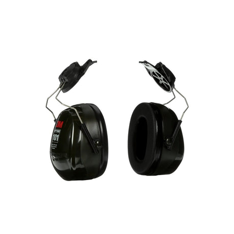 3M 7000009668 PELTOR Optime 101 Hard Hat Attached Earmuffs 24 dB NRR (1 Each)  - (10Pack) - 3
