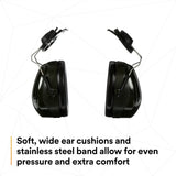 3M H7P3E PELTOR Optime 101 Hard Hat Attached Earmuffs 24 dB NRR (7000009668) - 6