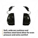 3M 7000009668 PELTOR Optime 101 Hard Hat Attached Earmuffs 24 dB NRR (1 Each)  - (10Pack) - 6