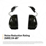 3M H7P3E PELTOR Optime 101 Hard Hat Attached Earmuffs 24 dB NRR (7000009668) - 8