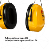 3M 7000009670 PELTOR Optime 98 Over-the-Head Earmuffs 25 dB NRR (1 Count)  - (10Pack) - 5