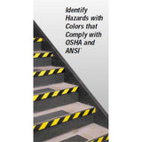 3M 5702 Safety Stripe Tape , Black/Yellow, 2 in x 36 yd, 5.4 mil (7000017005) (24 Pack) - 8