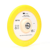 3M 05718 Hookit Back Up Pad, Yellow, 7 in x 3/4 in x 5/8-11 (7000021277)