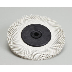 3M Scotch-Brite Radial Bristle Brush Replacement Disc, Type C Curved, P120, White, 6 in (7000021285) (80 Pack)