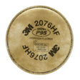 3M 2076HF Particulate Cartridge Filter, P95, Hydrogen Fluoride, Bayonet, Nuisance Level Acid Gas Relief (7000021310) (1 Pair)  - (50Pack)