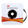 3M FP0.500BK100'S Heat Shrink Thin-Wall Tubing FP-301, 2 to 1 Shrink Ratio, Black, 1/2 in, 100 ft Spool (7000021421) (300 Pack)