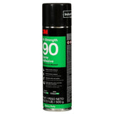 3M 90 30023 Hi-Strength Spray Adhesive, Clear, 24 fl oz Can (Net Wt 17.6 oz) (7000023924) - 3