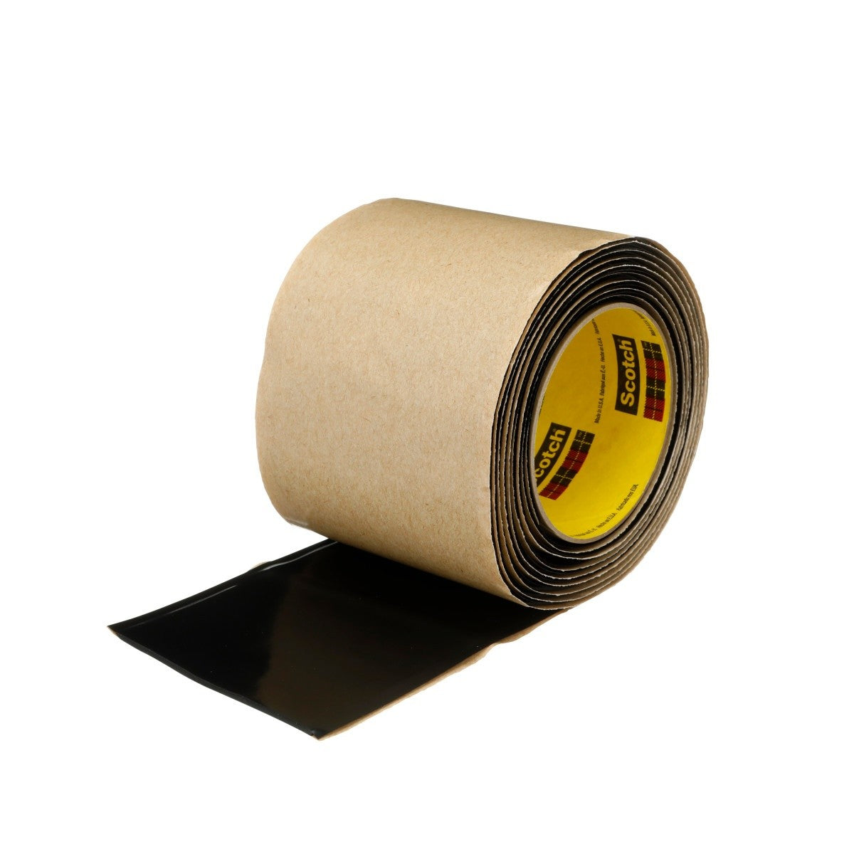 3M Scotch 2210 Vinyl Mastic Roll Electrical Tape, Self-Fusing Mastic, Black, 4 in x 10 ft (2210-4X10FT) (7000026559)  - (10Pack)