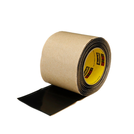 3M Scotch 2210 Vinyl Mastic Roll Electrical Tape, Self-Fusing Mastic, Black, 4 in x 10 ft (2210-4X10FT) (7000026559)  - (10Pack)