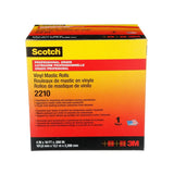 3M Scotch 2210 Vinyl Mastic Roll Electrical Tape, Self-Fusing Mastic, Black, 4 in x 10 ft (2210-4X10FT) (7000026559)  - (10Pack) - 4