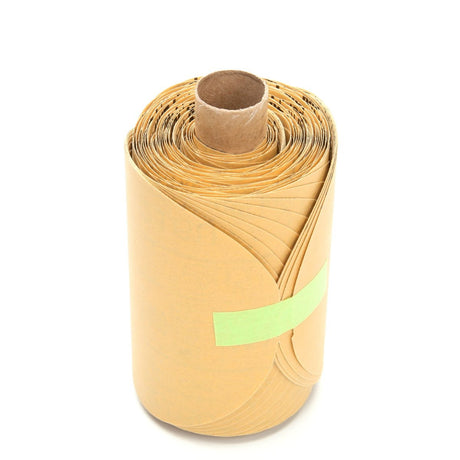 3M 216U Cubitron II Stikit Gold Paper Disc Roll, PSA, P400, A-weight, 5 in, 175 Discs per Roll (7000028092)  - (6Pack) - 3