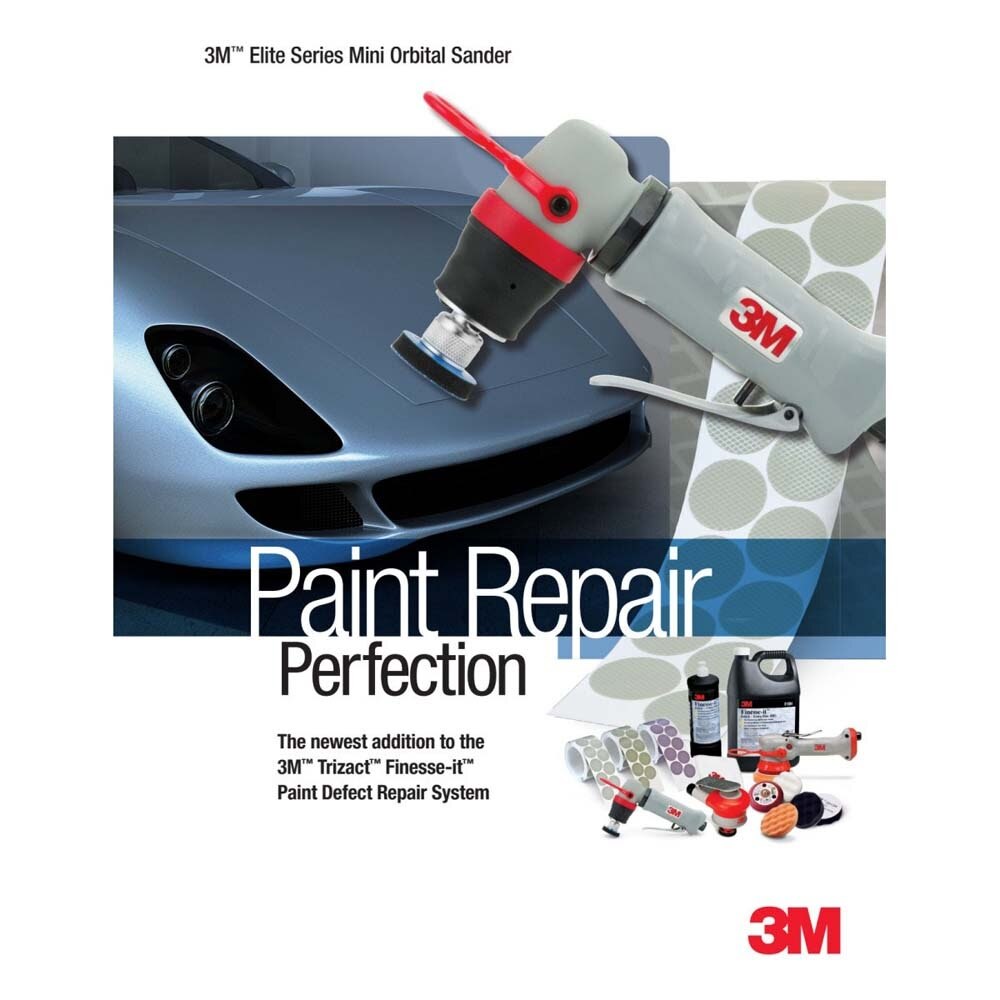 3M 7000028147 Xtract Hookit Low Profile Back-up Pad for Random Orbital Sanders, 3 in, 3 Holes (7000028147)  - (10Pack) - 7