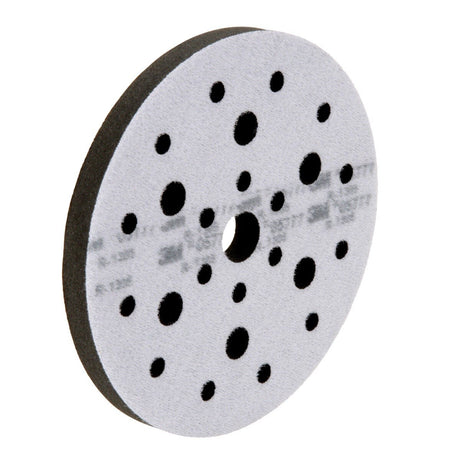 3M 05777 5777 Hookit Soft Interface Pad, Gray Foam, Hole Pattern, 6 in x 1/2 in x 3/4 in, Auto Body Sanding (7000028239)  - (10Pack) - 3