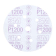 3M 260L 01068 Hookit Finishing Film Abrasive Disc Dust Free P1200 White 6 in (7000028242) (400 Pack)