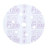 3M 260L 01068 Hookit Finishing Film Abrasive Disc Dust Free P1200 White 6 in (7000028242) (400 Pack)